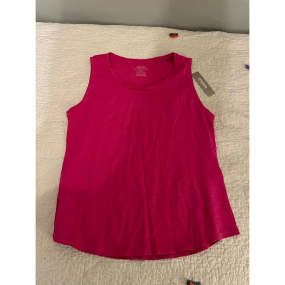Chico's Tops - pink scoop basic chico tank top NEW with tags Size 1